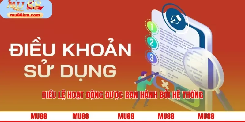 Điều lệ hoạt động được ban hành bởi hệ thống